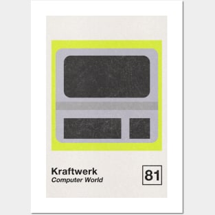 Computer World / Minimalist Style Poster Artwork Design Posters and Art